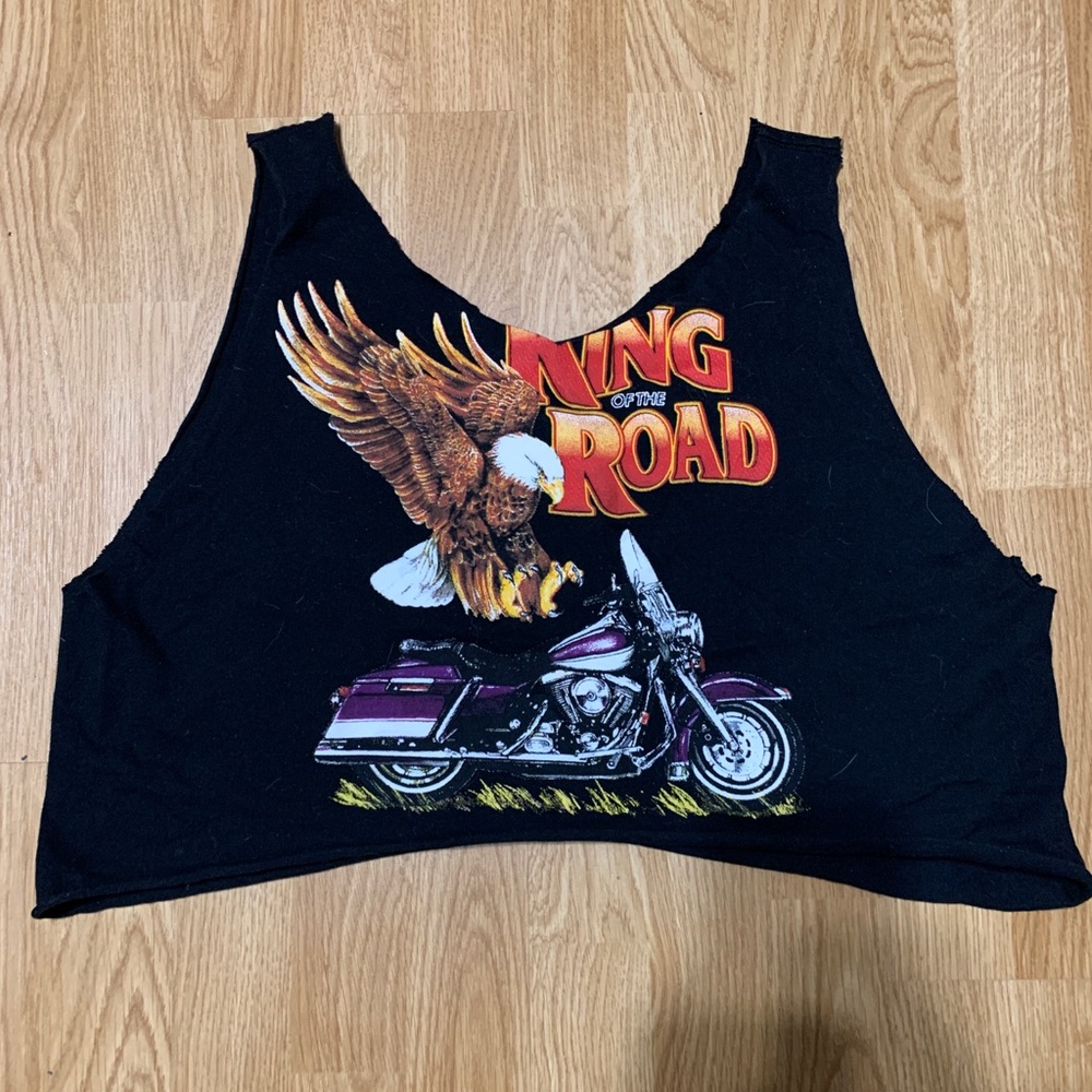 Harley Davidson crop top